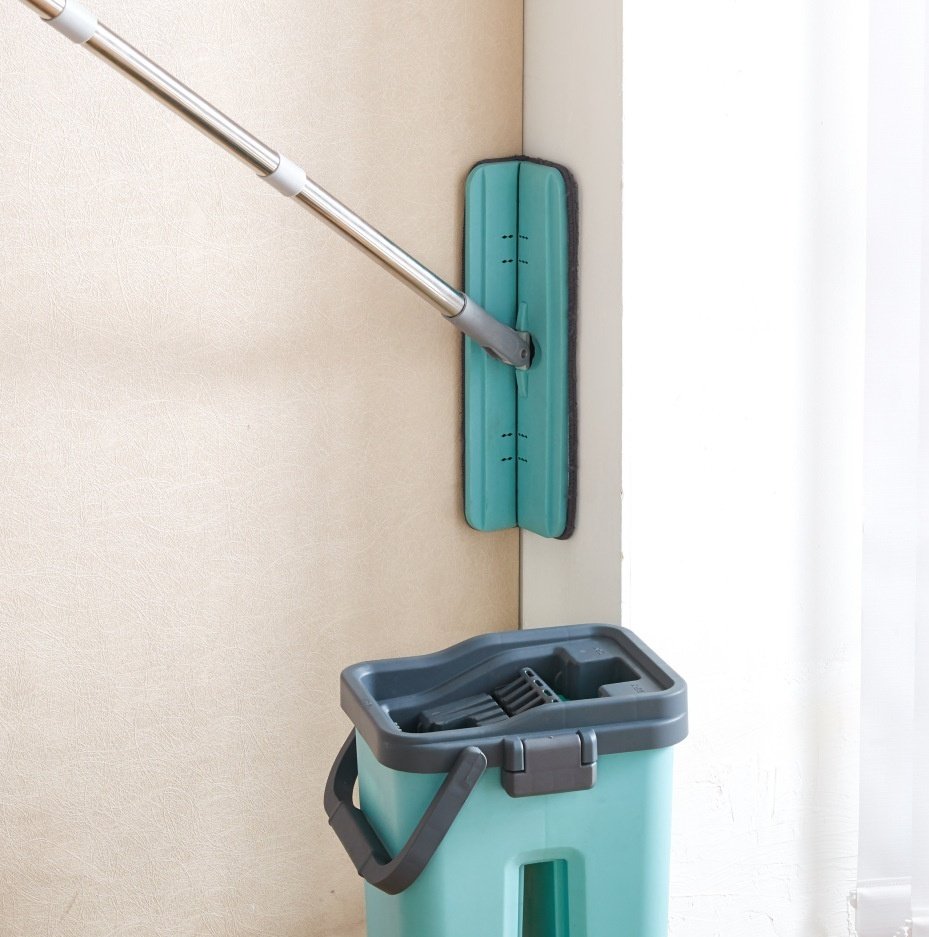 回転直角モップ床洗浄ツール高効率洗浄ツール