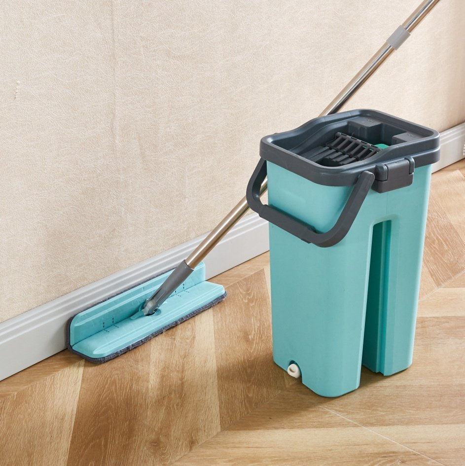 回転直角モップ床洗浄ツール高効率洗浄ツール