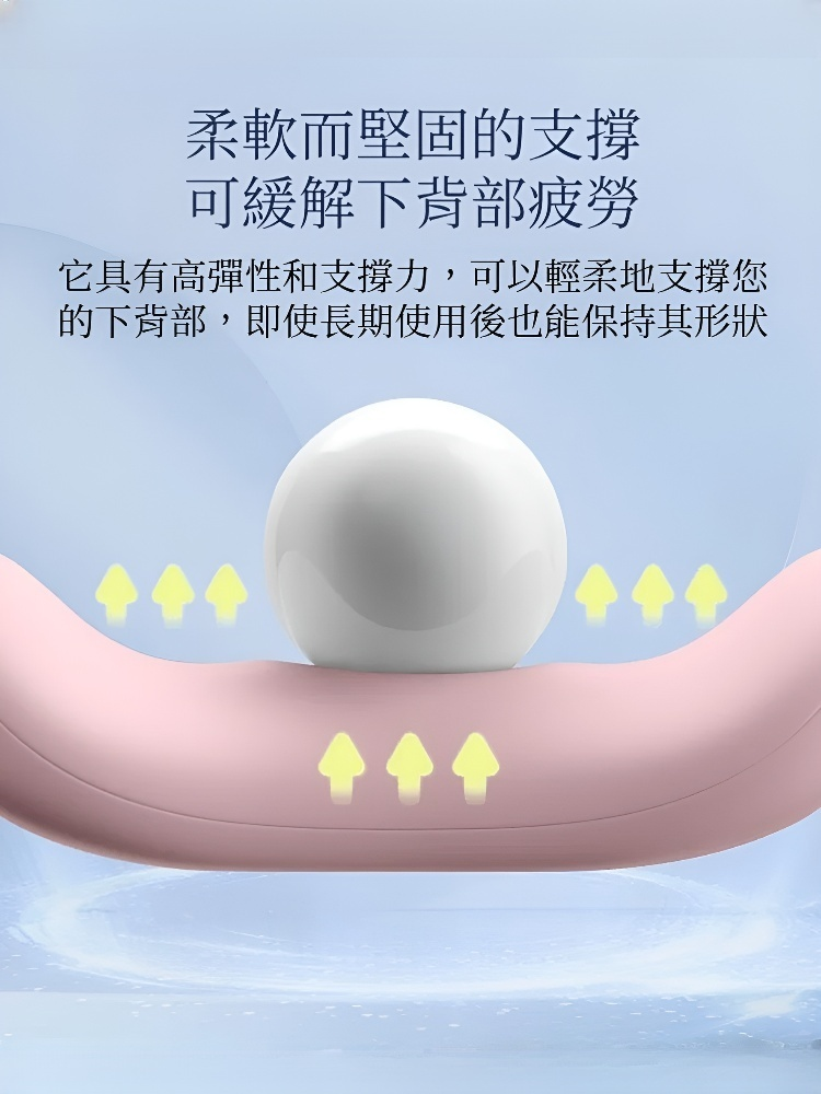 符合人體工學的床腰墊睡眠