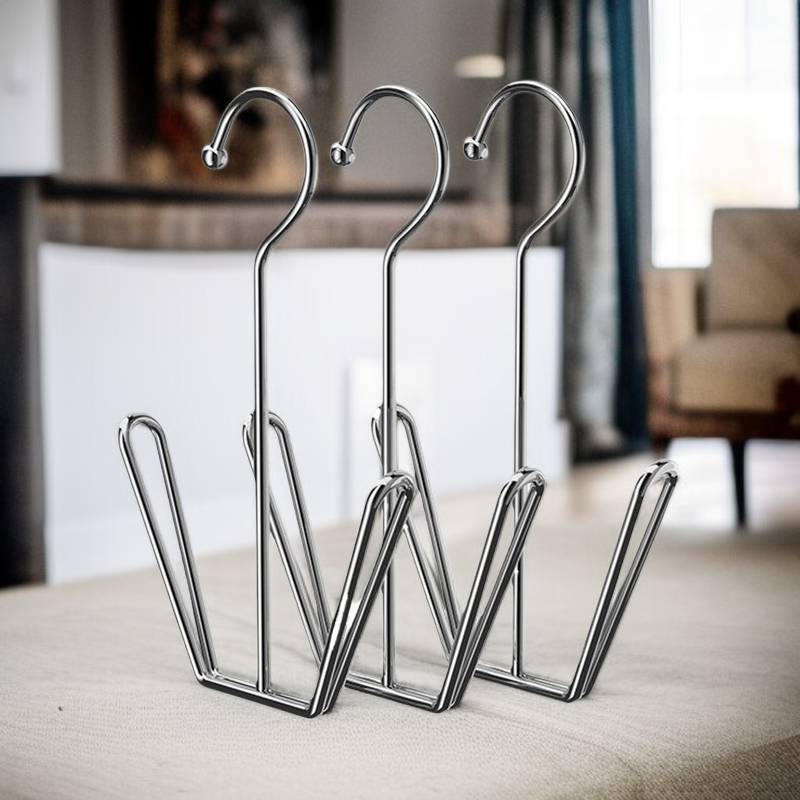 ステンレス製U字型靴乾燥ラック