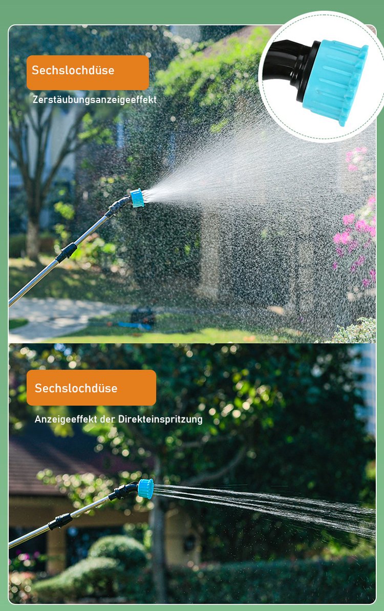 Smarte Sprühtechnik mit integriertem Bildschirm