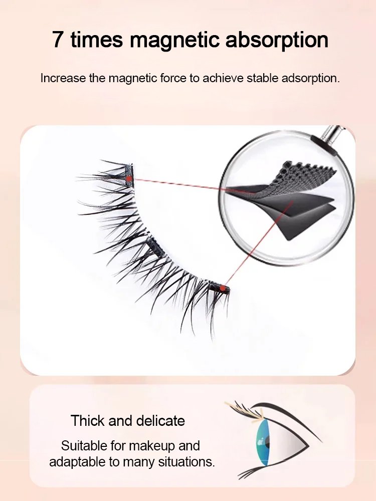 WA quantum magnetic false eyelashes little devil
