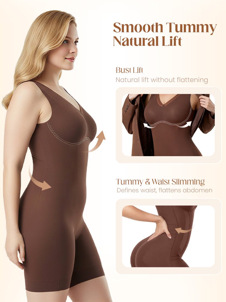 Backless shapewear bodysuit