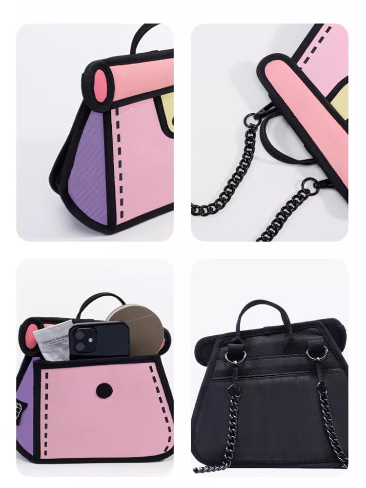 2次元イラストバッグ