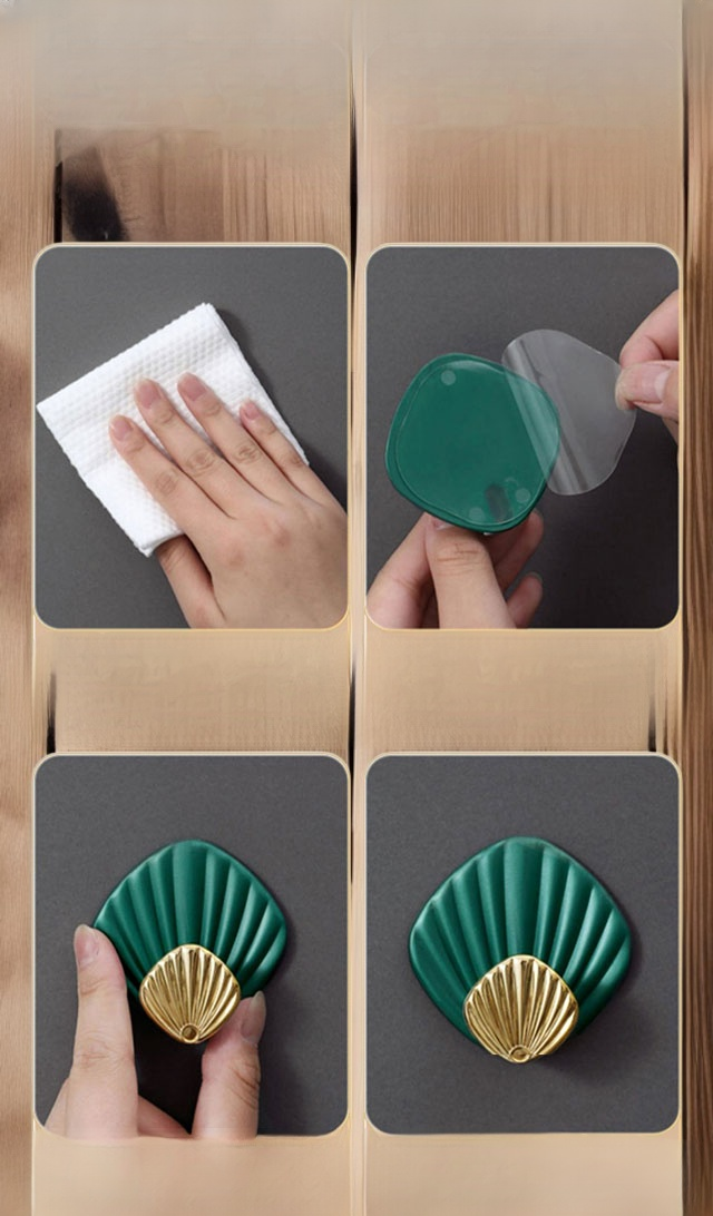 Praktický bezešvý háček s moderním vzhledem