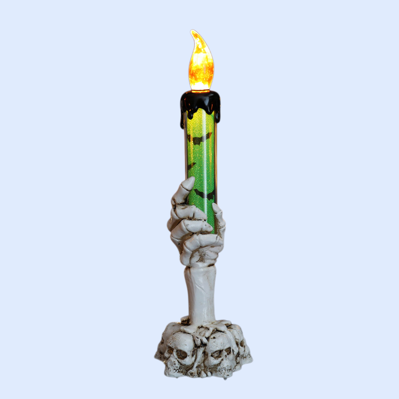 Halloween Ghost Hand Candle Display  Enhance the Mood with this Candle Holder