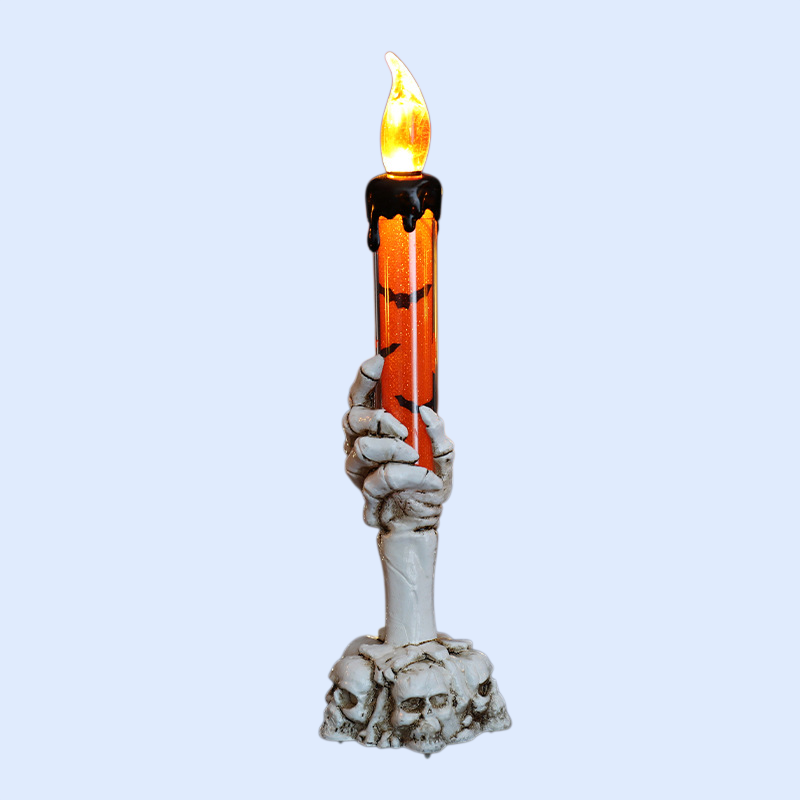 Halloween Ghost Hand Candle Display  Enhance the Mood with this Candle Holder