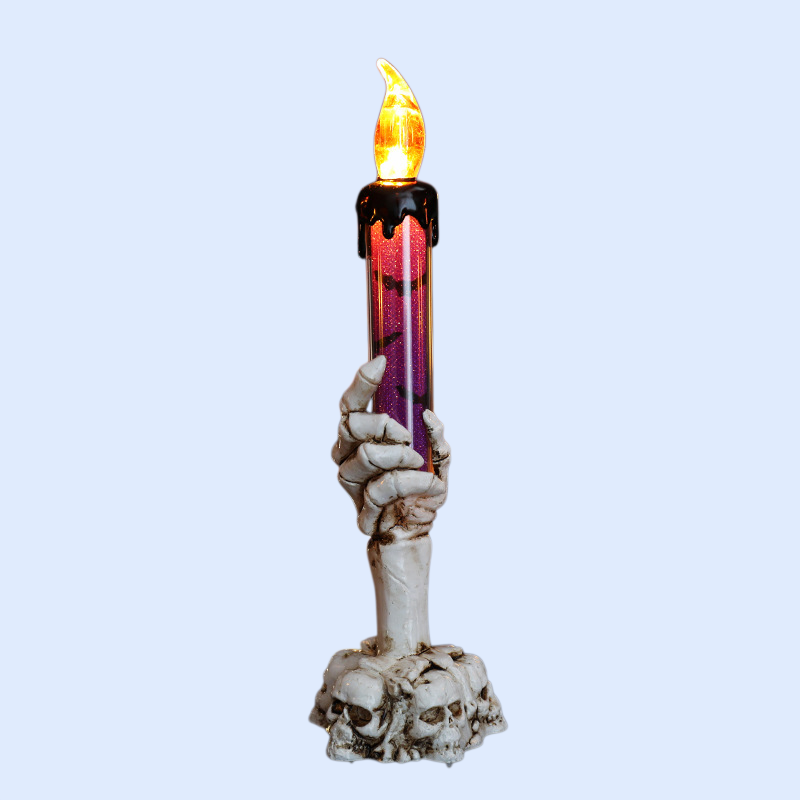 Halloween Ghost Hand Candle Display  Enhance the Mood with this Candle Holder