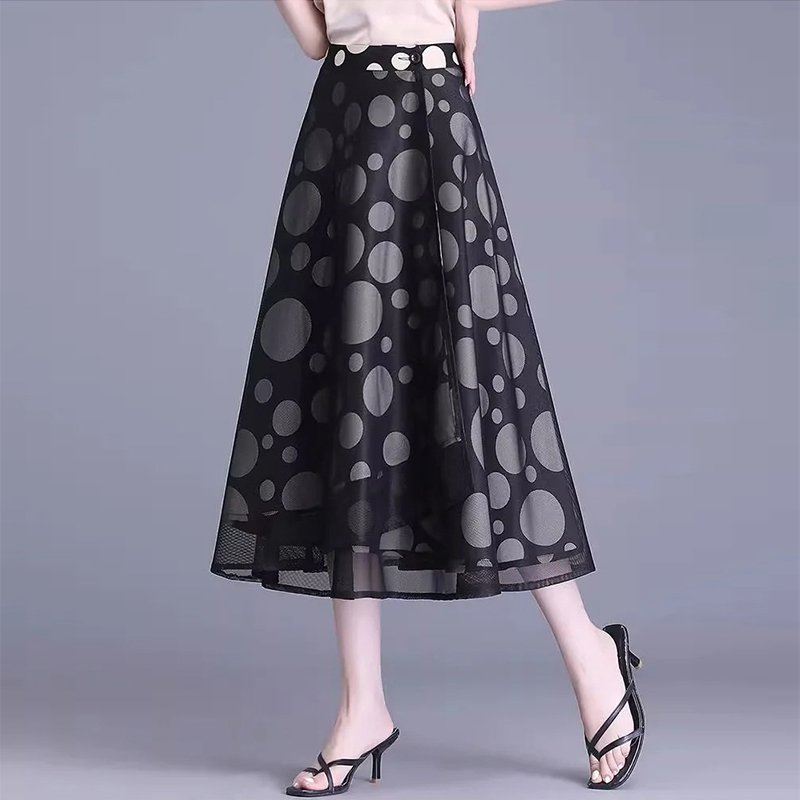 リバーシブル プリント柄スカート