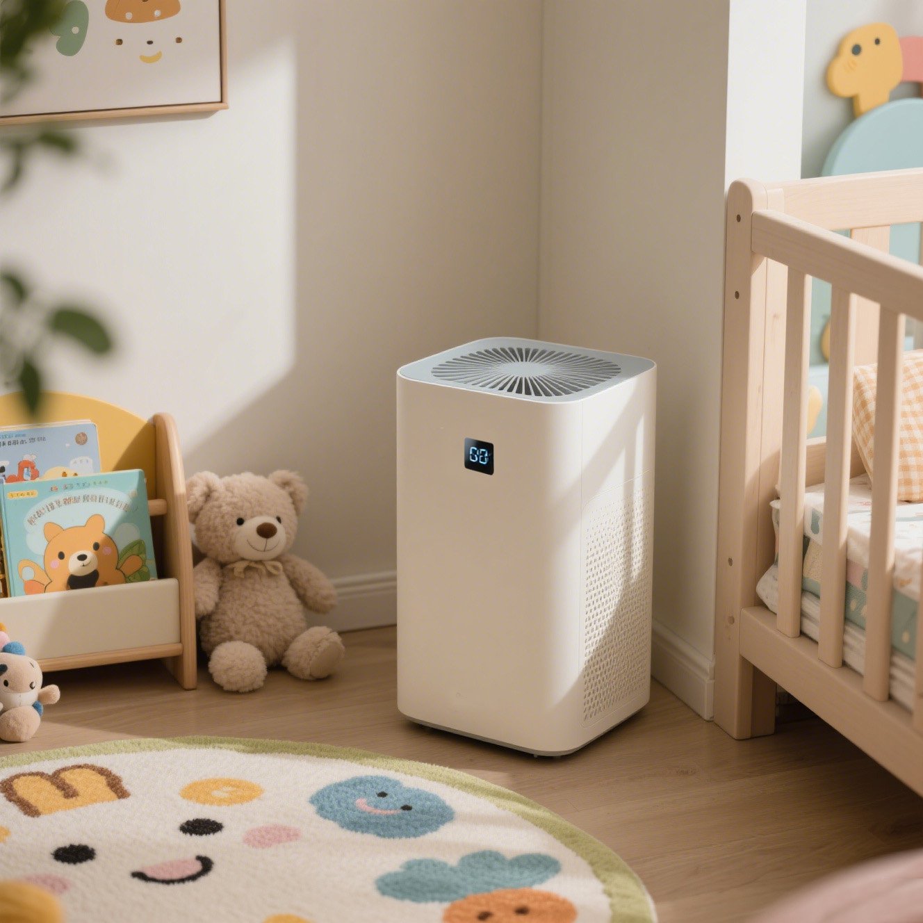 Chytrý čistič vzduchu controlat prin aplicație mobilă