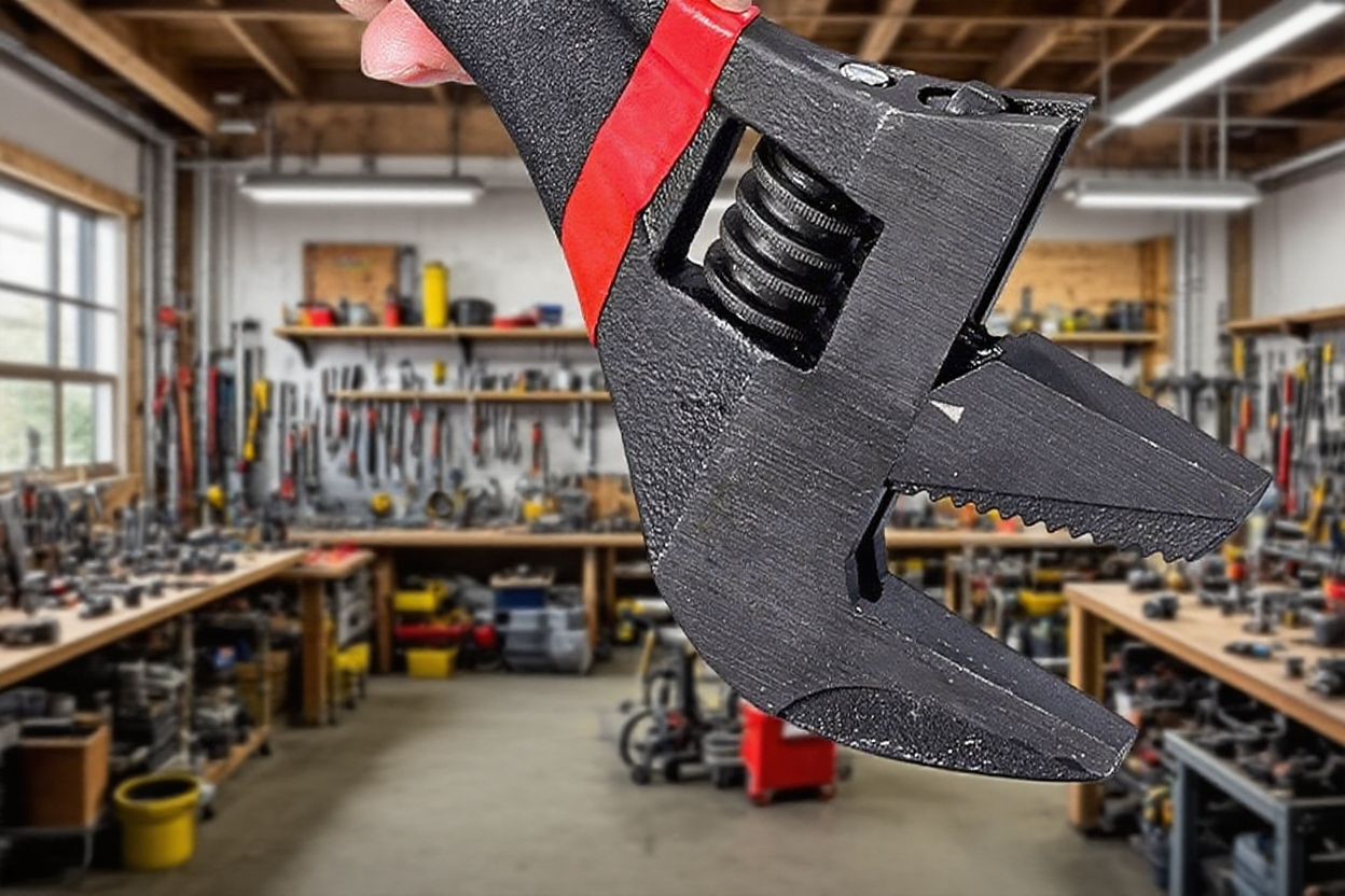 Multifunkční klíč pro různé typy potrubí