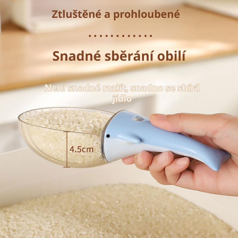  Potravinářská odměrka na rýži, odnímatelná a pohodlná pro pozorování