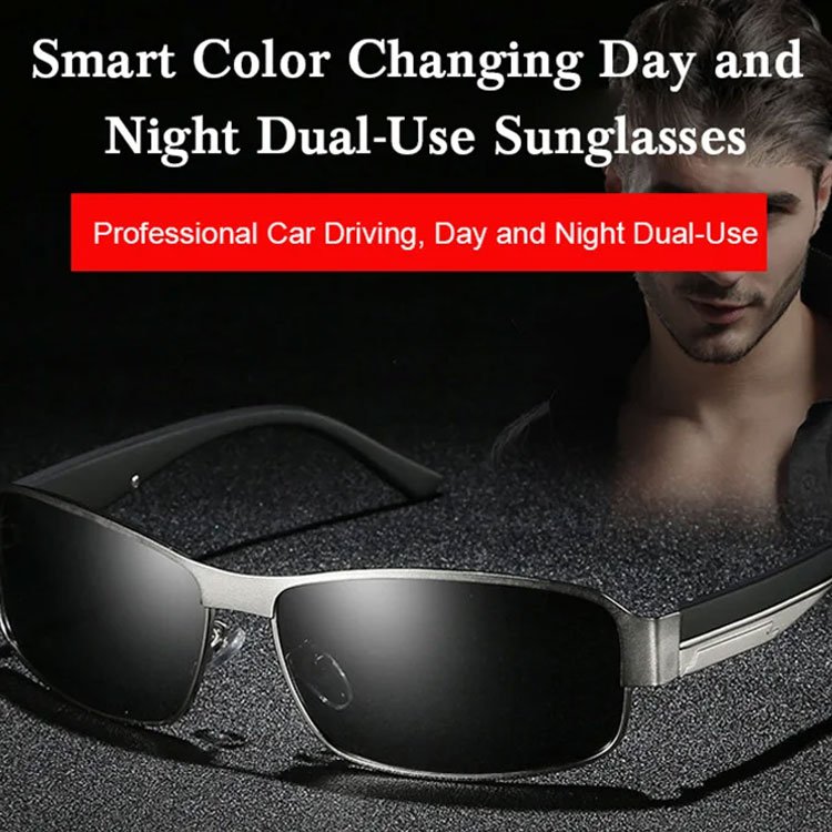 Intelligent Dual Use Polarized Sunglasses