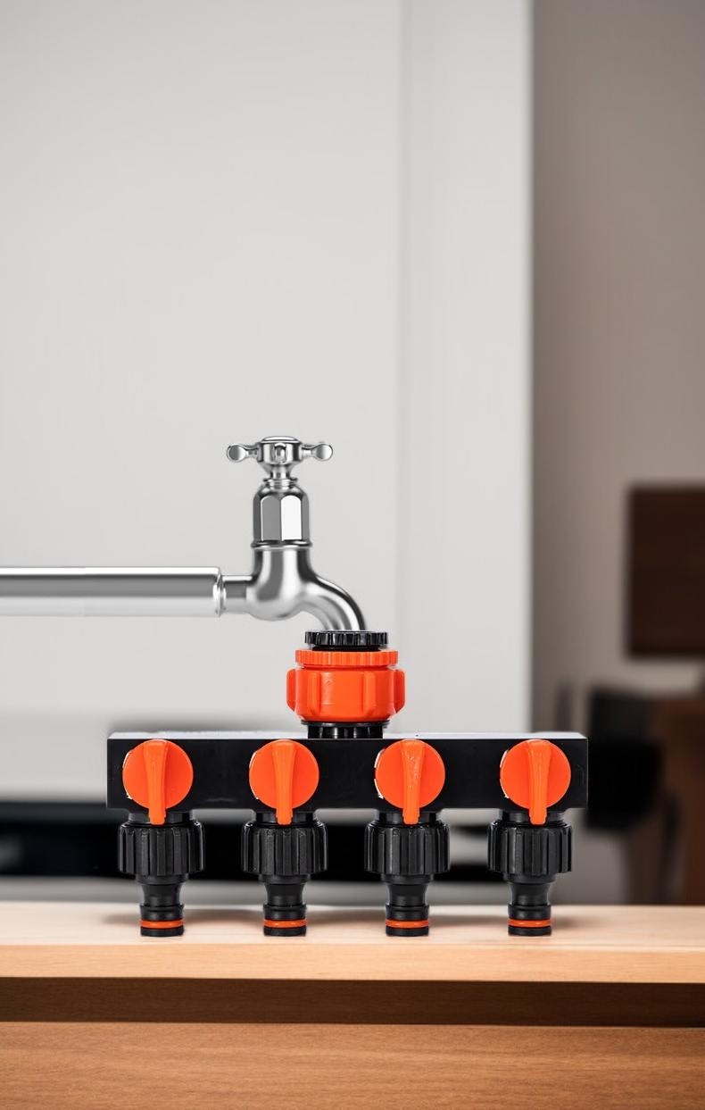 5통 4로 1구 이음매 분수기 수도관 전체 이미지