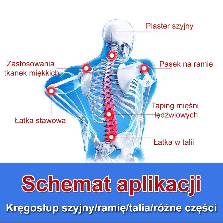 【Natychmiastowy efekt】Plaster do terapii stawów barkowych, lędźwiowych i nóg