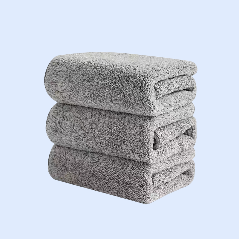 厚手の竹炭繊維クリーニングクロス