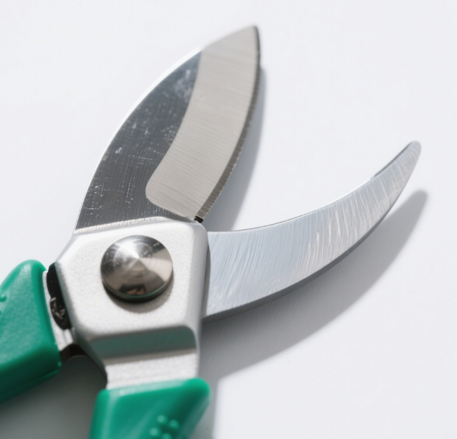 ガーデニング作業中の花剪セット使用シーン