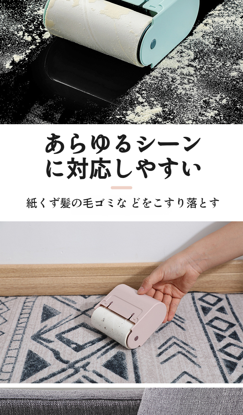 持ちやすいハンドルデザインのクリーナー