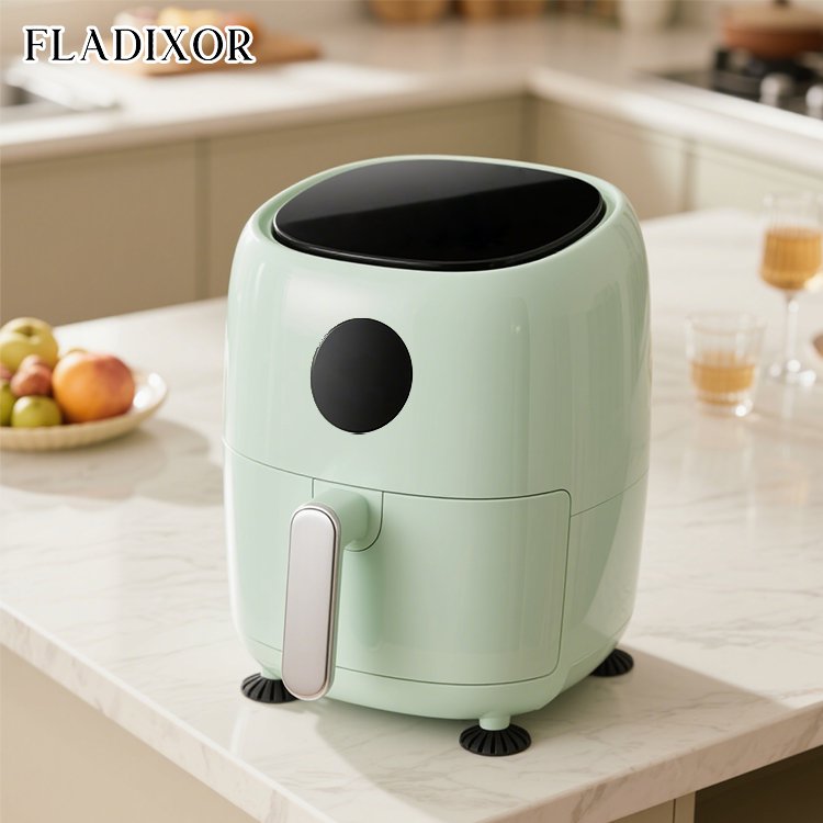 Freidora de aire de gran capacidad con cesta extraíble