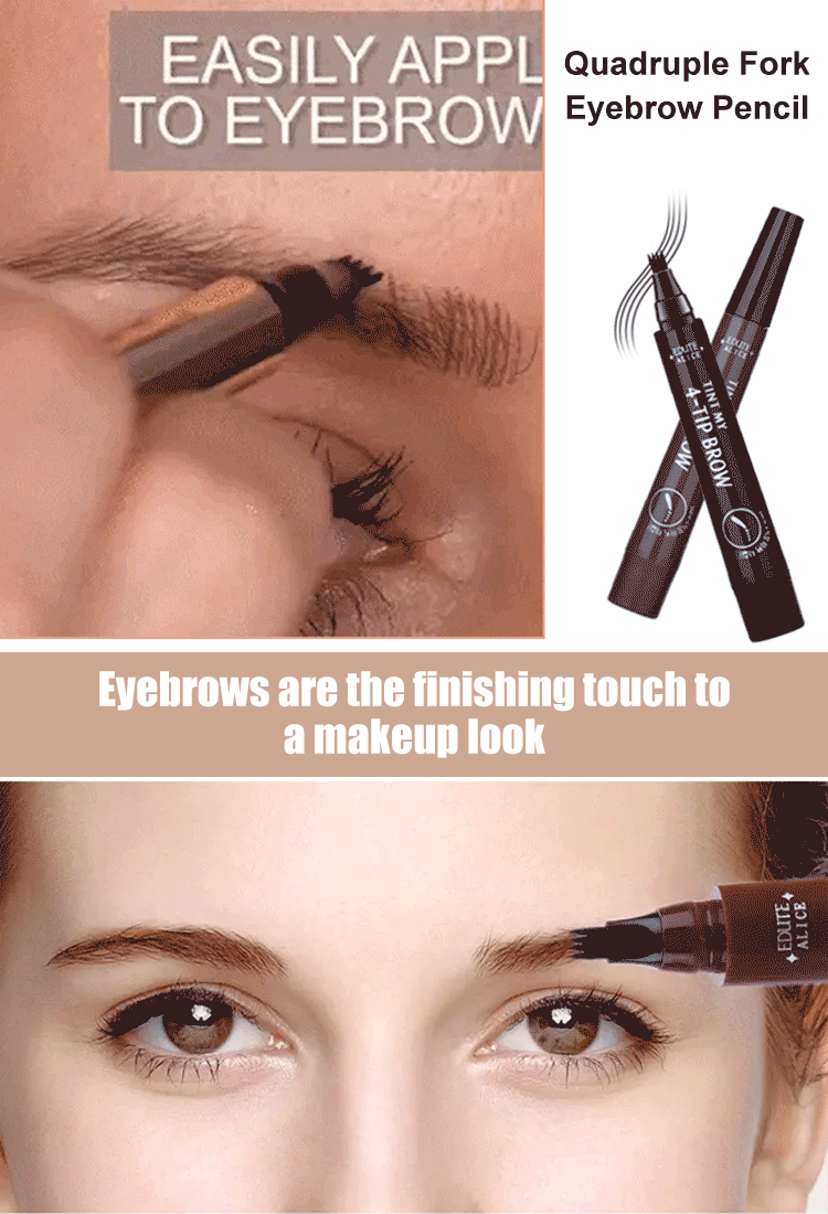 MADIELI   4 Head Liquid Bionic Eyebrow Pencil