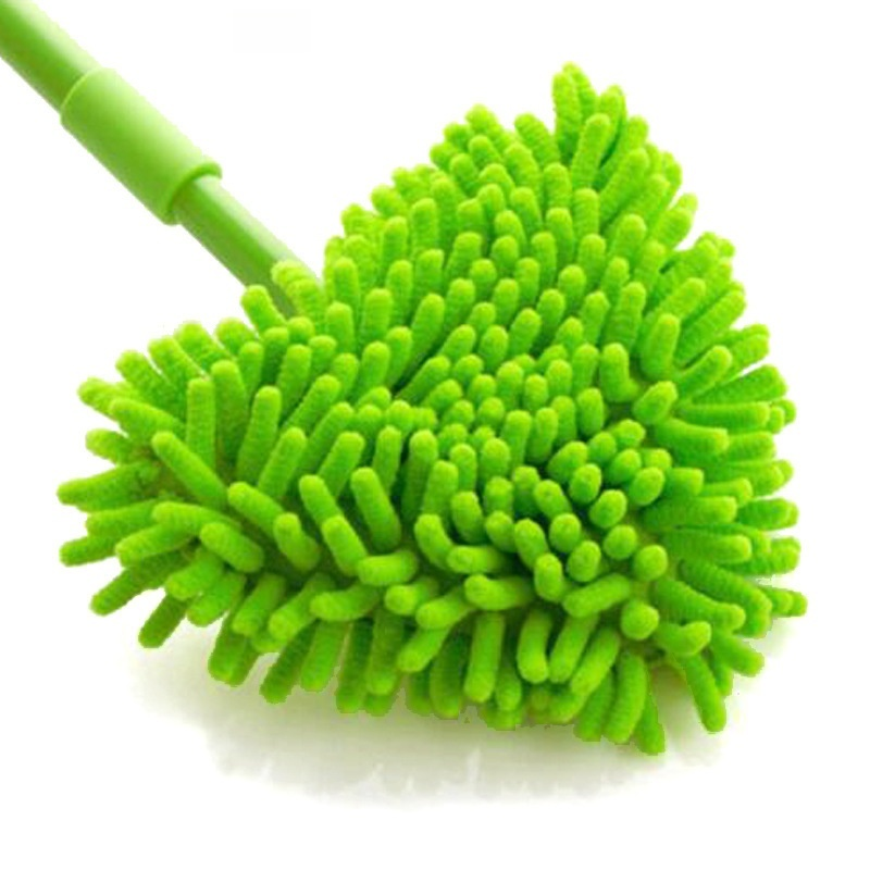 Triangular lazy mop