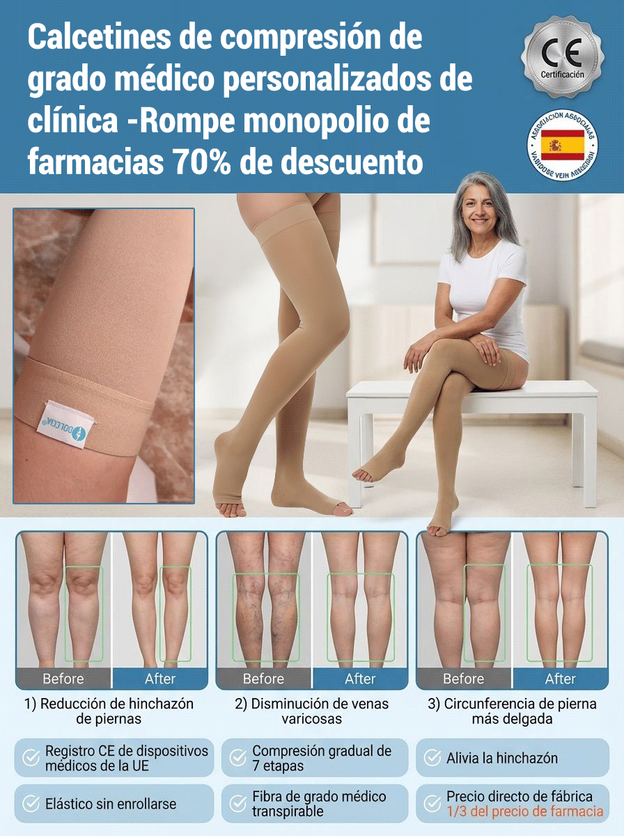 Medias de compresión para muslos