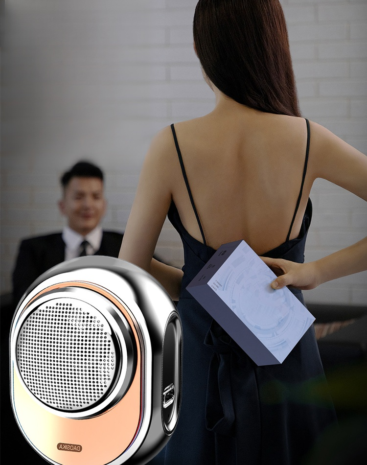 German imported mini steel cannon portable electric shaver