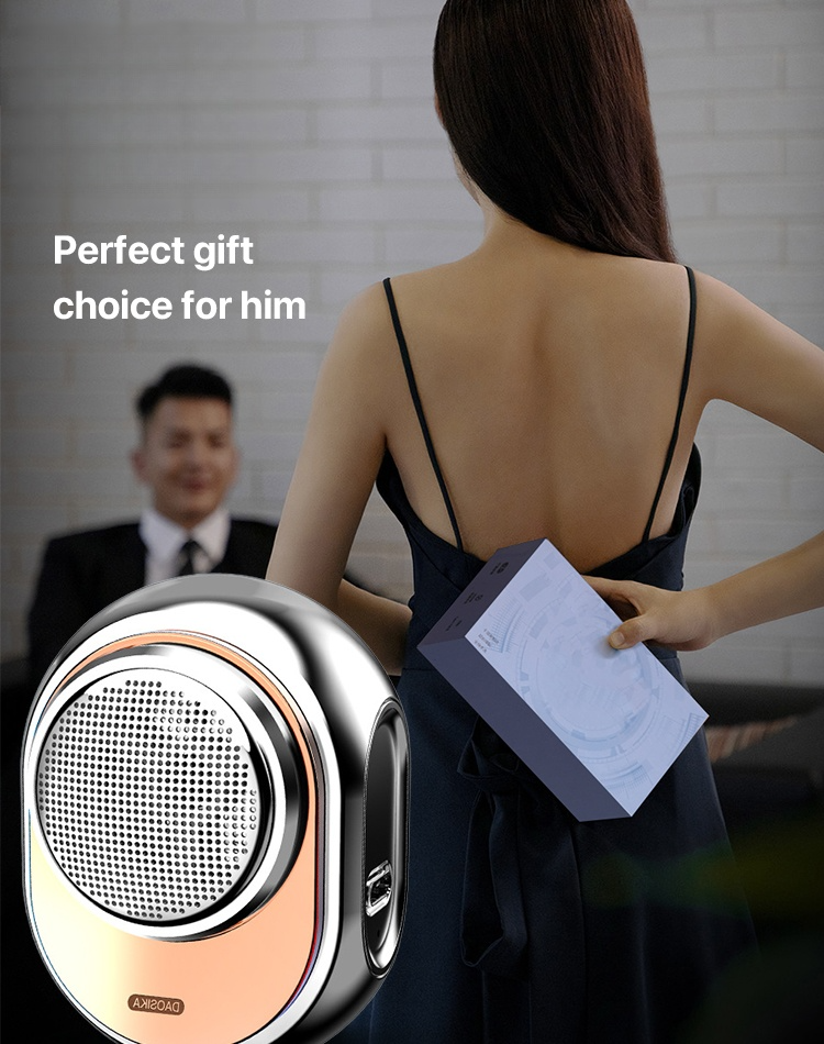 German imported mini steel cannon portable electric shaver