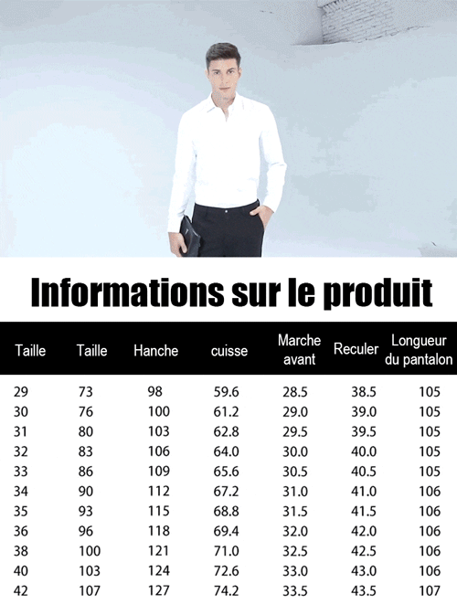 Pantalon décontracté Ice Silk stretch pour homme