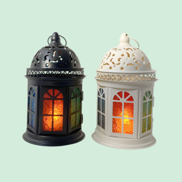 빈티지 금속 촛대