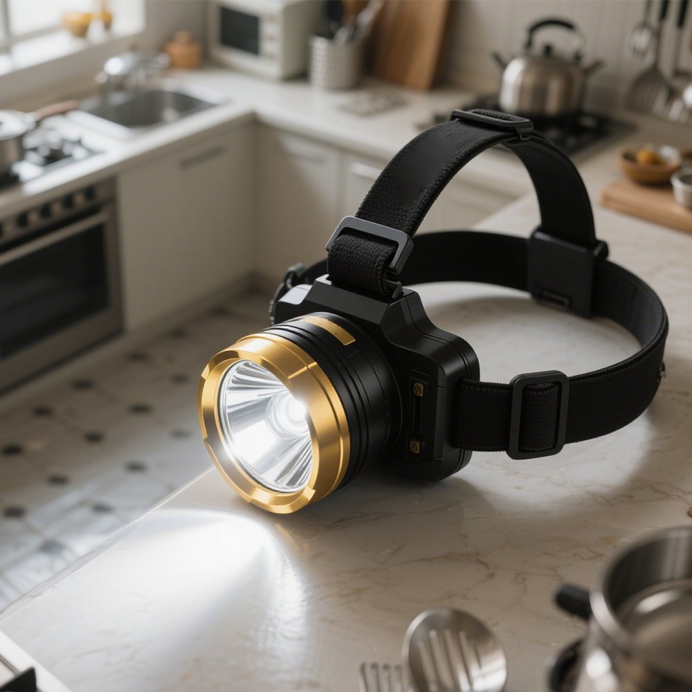 USB 고속 충전 낚시 헤드라이트