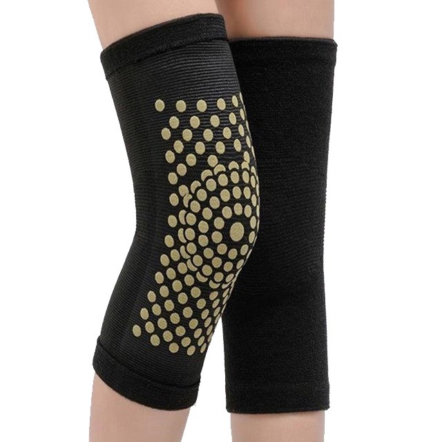 長款自發熱艾草護膝理療腿套