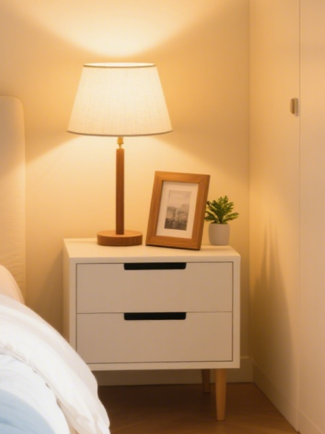 クリエイティブなLEDタッチベッドサイドランプ