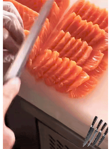 【독일 수제 단조 주방 칼】5성급 품질의 주방용품, 45가지 공정과 12시간의 주조 과정을 거쳐 20년간 변함없이 사용 가능