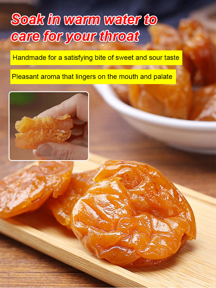 Dried Pei Pa Koa with Bamboo Salt (Pure Natural)