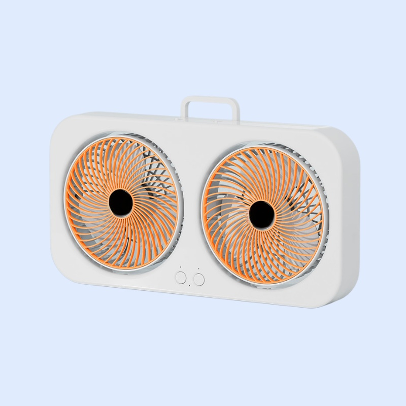 ダブルヘッド空気循環ファン