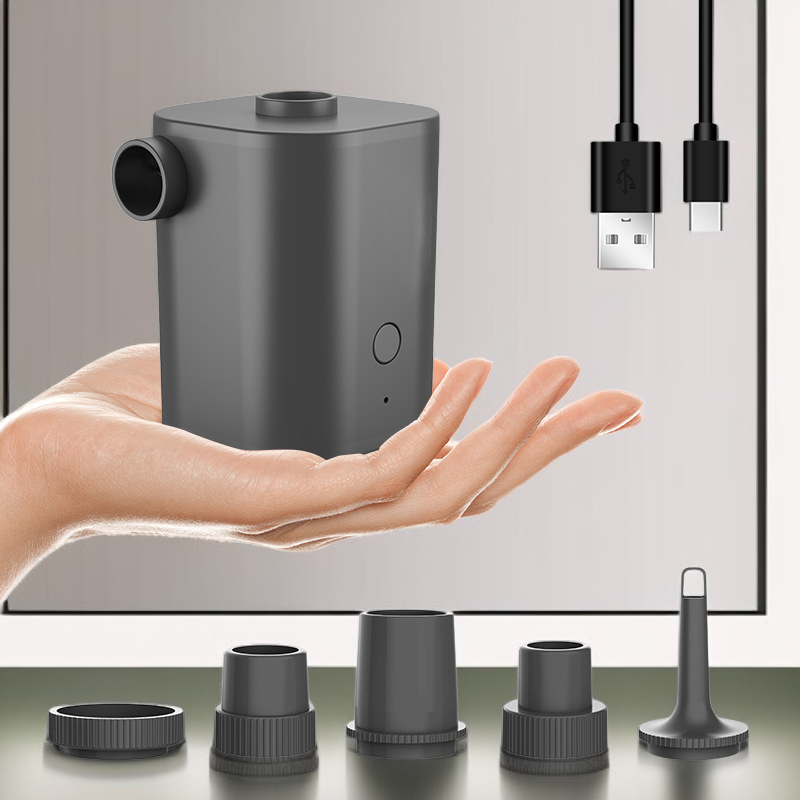 Mini pompe électrique gonflable sans fil pour l'extérieur, avec anneau de natation, pompage et aspir