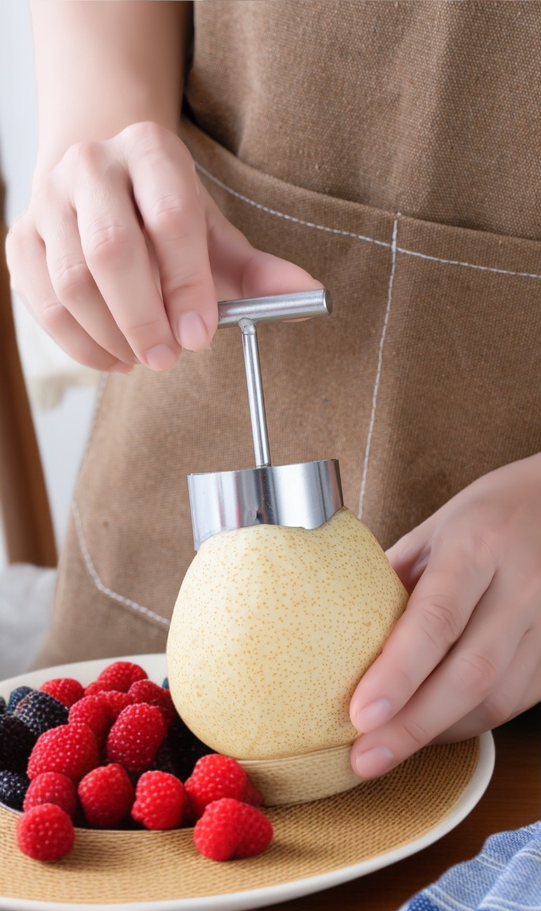 304 스테인리스강 과일 도구의 디테일 사진