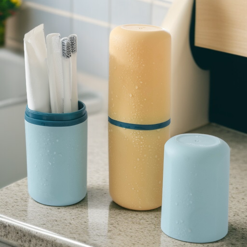 فرشاة الأسنان ومعجون الأسنان المنزلية السفر مربع التخزين