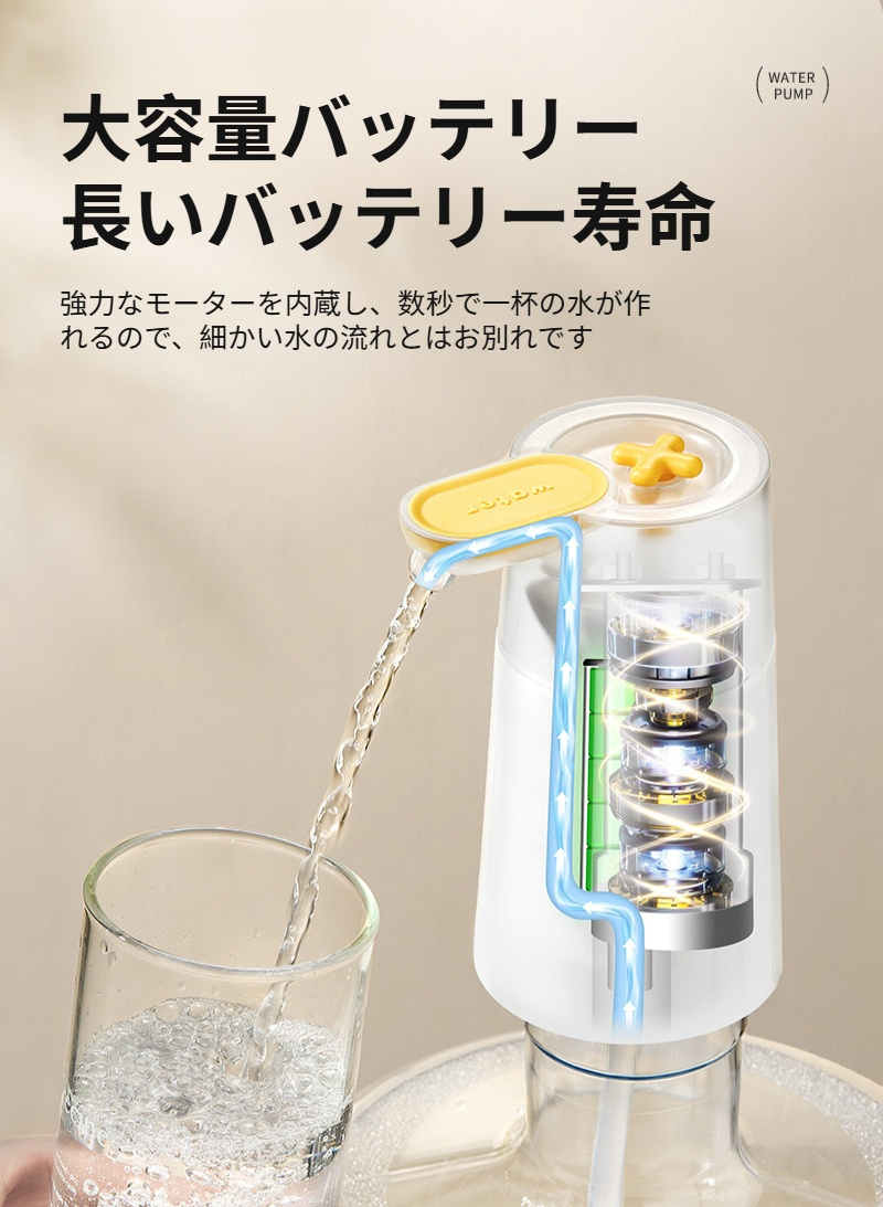 家庭用電動ウォータープレスの簡単設置方法