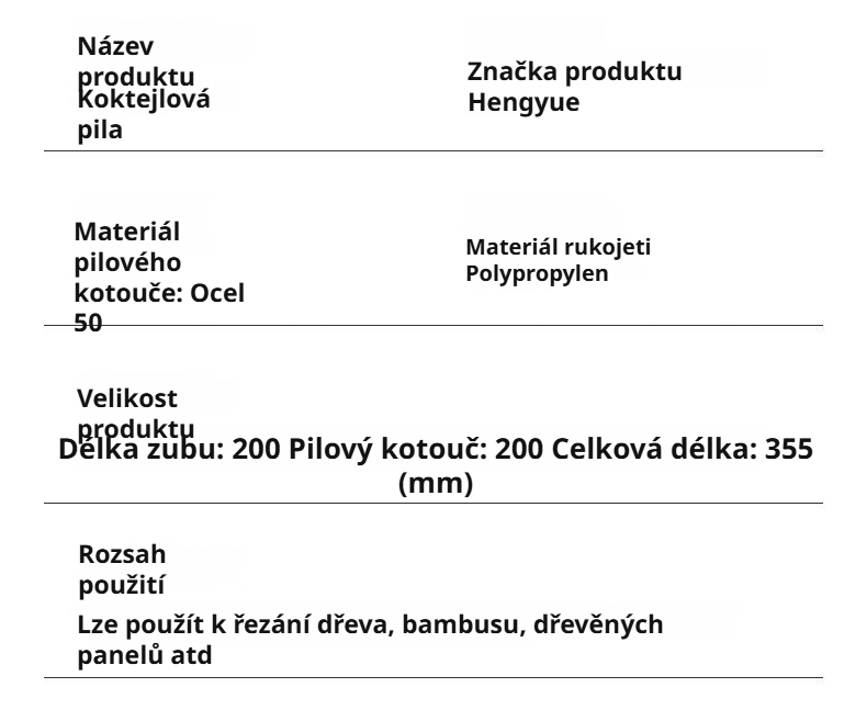 Ruční zahradní pila na větve