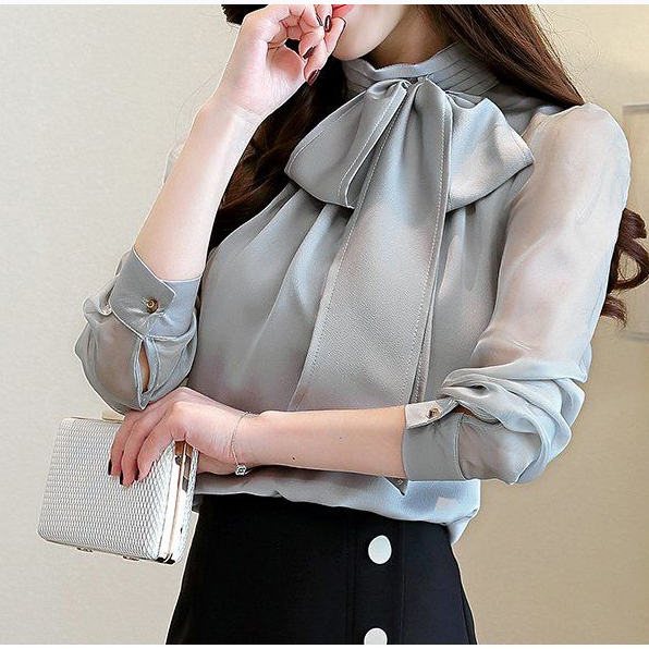 シフォンブラウス