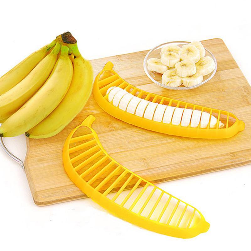 Multi-functional banana slicer