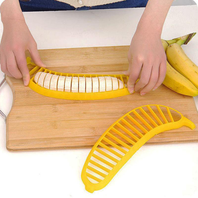 Multi-functional banana slicer