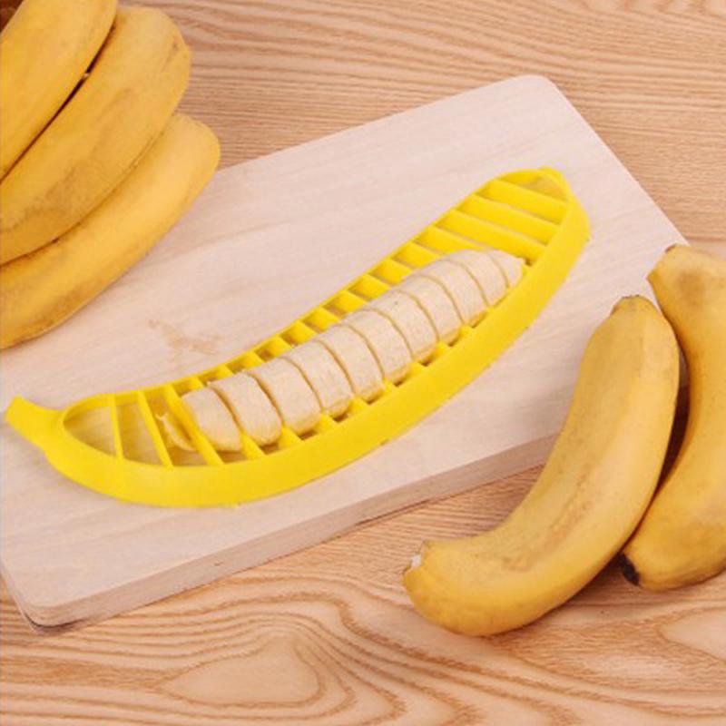 Multi-functional banana slicer