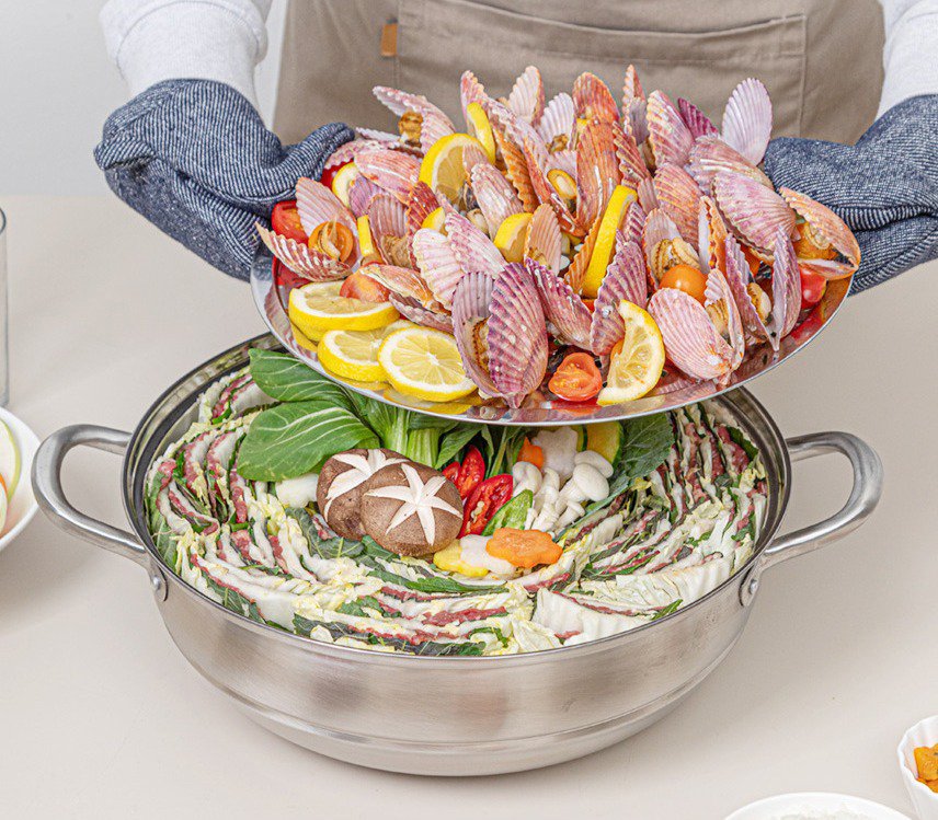 不锈鋼雙層蒸鍋