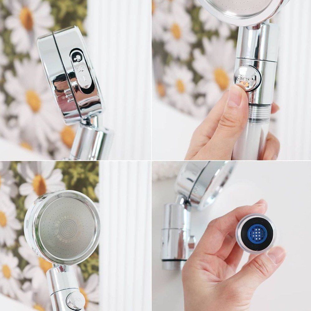 샤워기 필터 물속 샤워 헤드 가압 대용량 싱글 샤워 노즐 홈용 샤워 세트 정수 필터