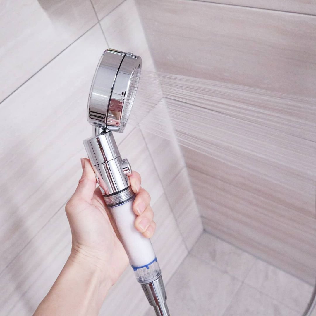 샤워기 필터 물속 샤워 헤드 가압 대용량 싱글 샤워 노즐 홈용 샤워 세트 정수 필터
