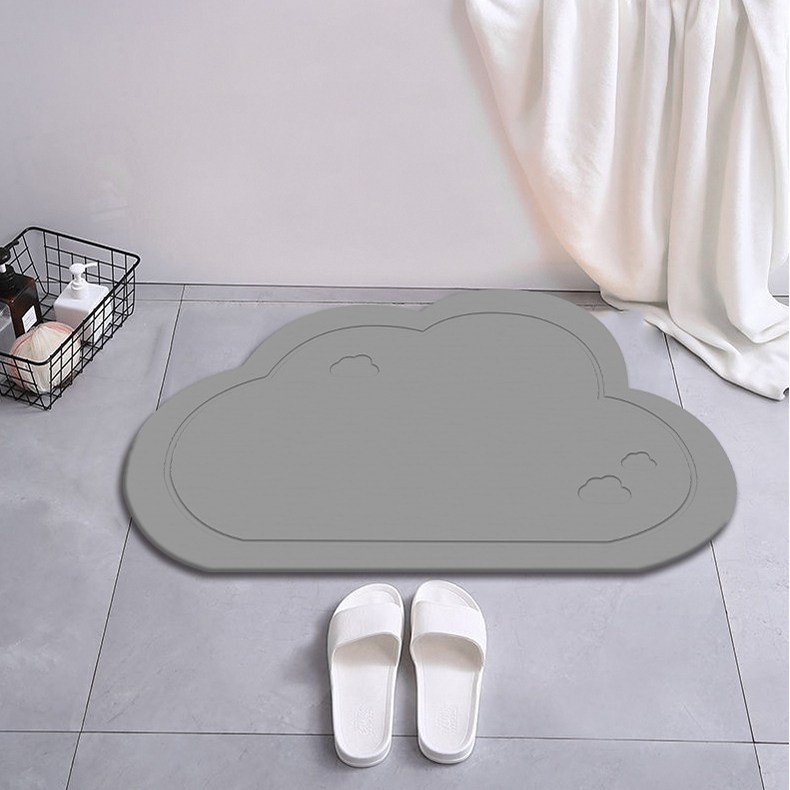 Wasseraufnahme-Badmatte für Toilette