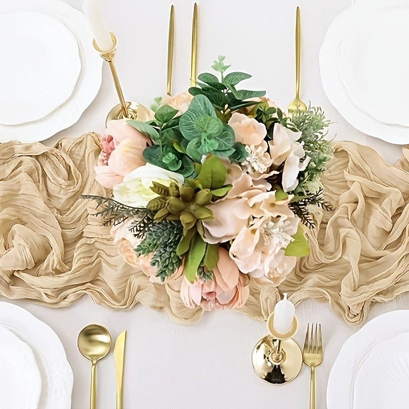 الألوان الصلبة مطوية ديكور الجدول العلم